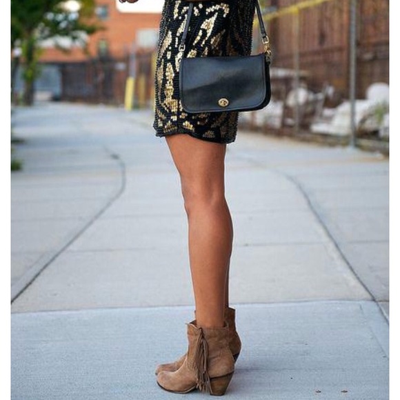 Sam Edelman Shoes - {Sam Edelman} “Louie” Suede Fringe Boot